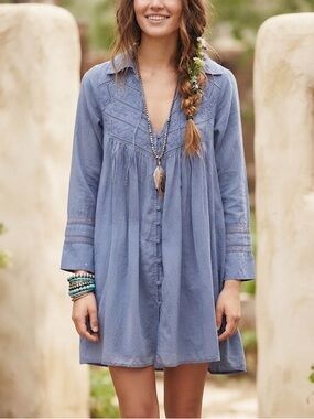 NWT Free People Haddie Solid Mini Dress Size XS